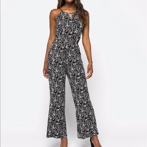 NWT. GOLDRAY Lowrey knit jumpsuit.